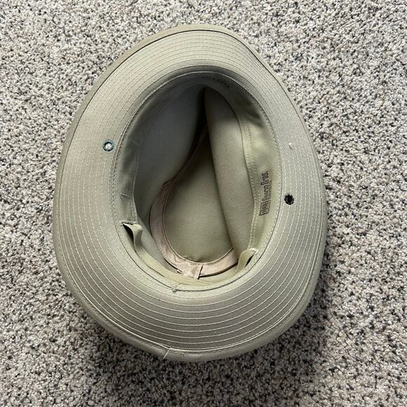 Goorin Bros Canvas Panama Hat Adjustable Fast Tab Fedora - Very Clean - Picture 4 of 5